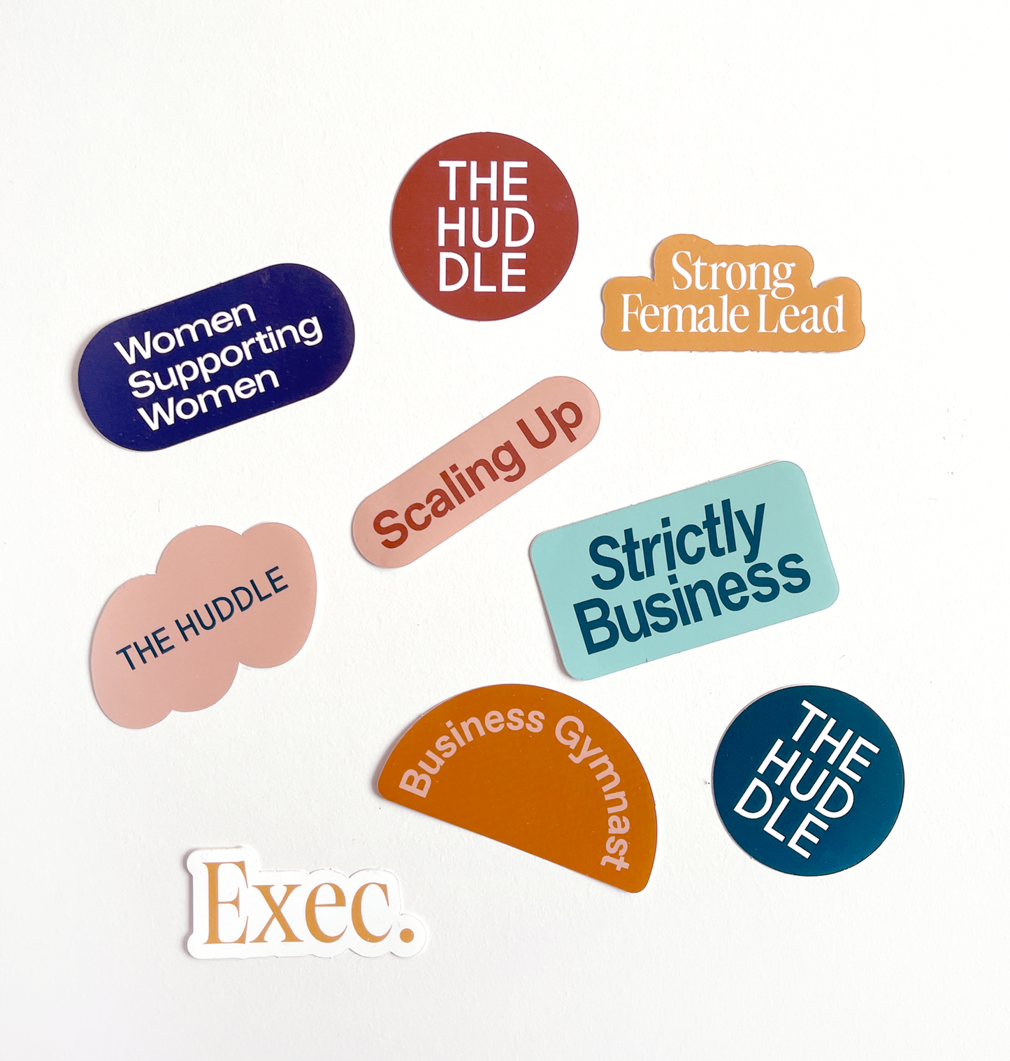 The Huddle Sticker Pack (set of 9)